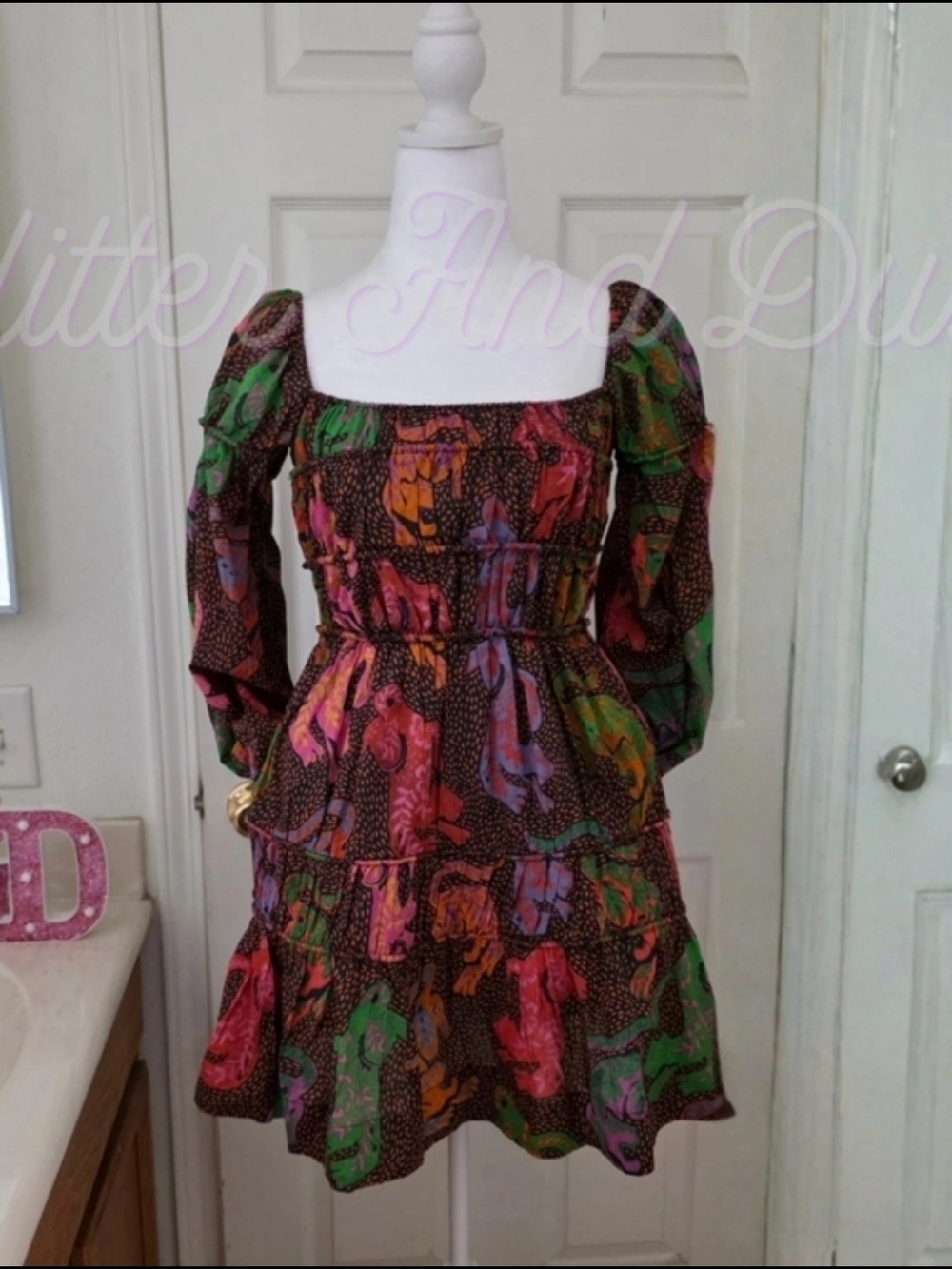 Farm Rio Wild Leopards Dress - Picture 2 of 6
